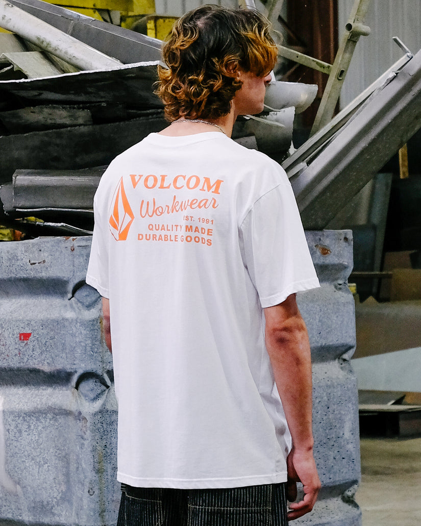 T-shirt Workwear - White Combo