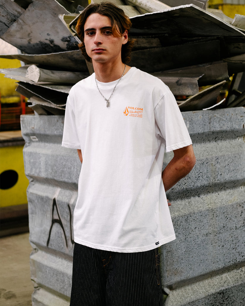 T-shirt Workwear - White Combo