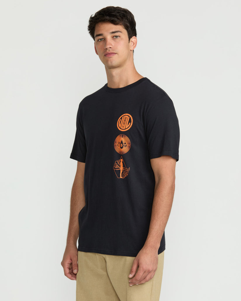 T-Shirt Distance - Antique Black