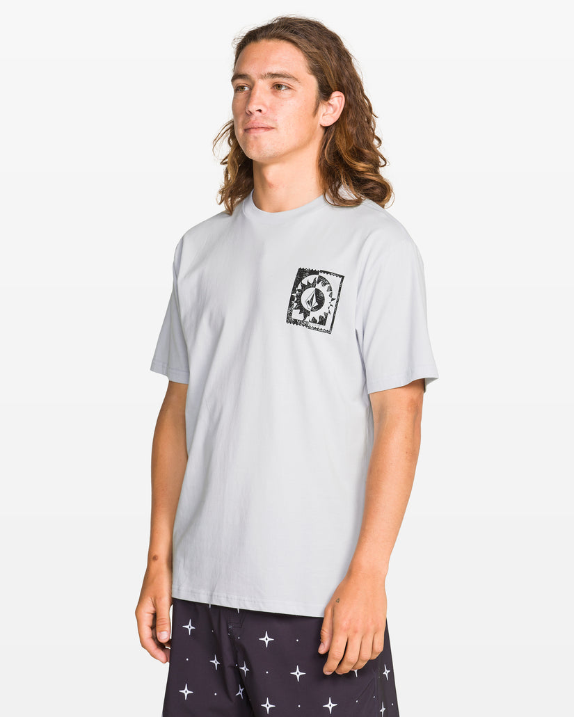 T-shirt Burner - Light Blue Acid