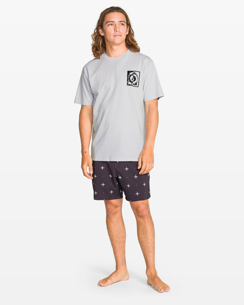 T-shirt Burner - Light Blue Acid