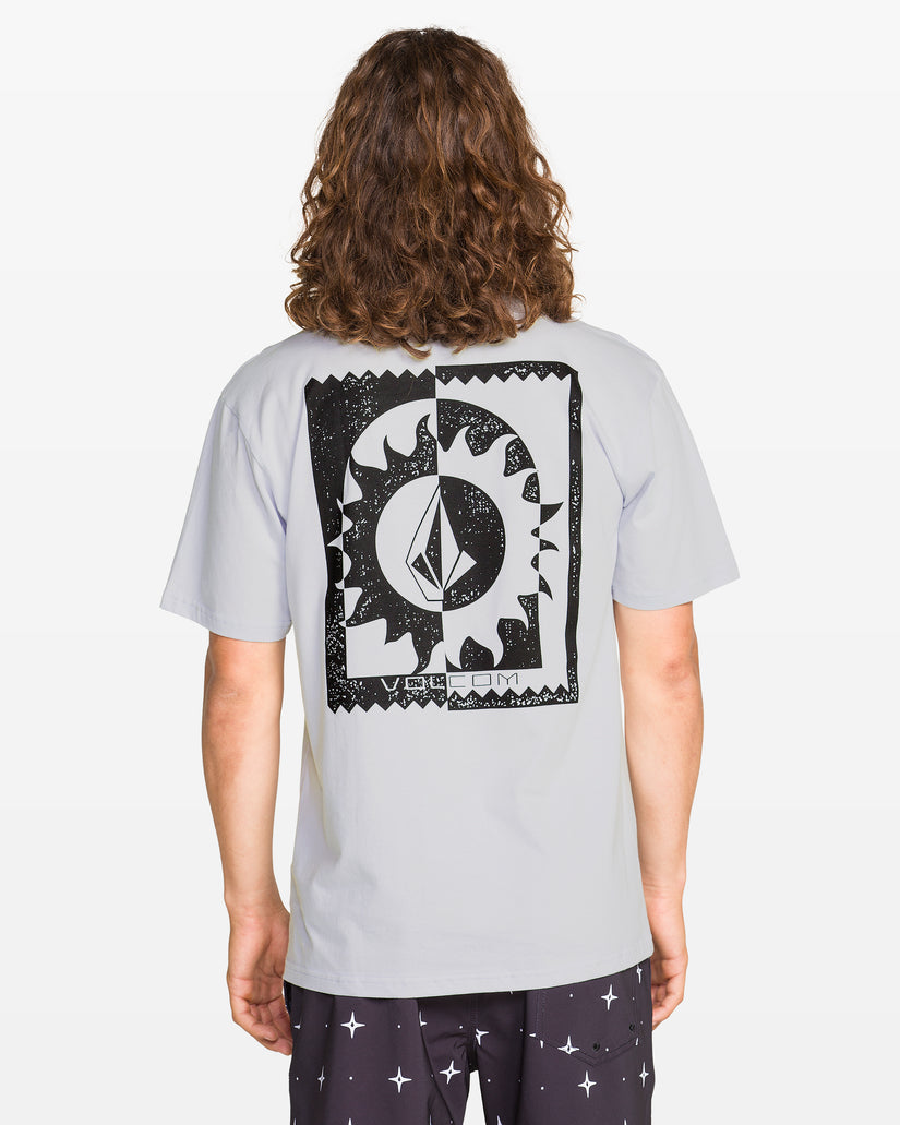 T-shirt Burner - Light Blue Acid