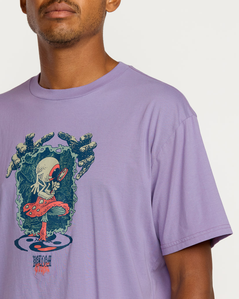 T-Shirt Stone Matter - Purple Ash