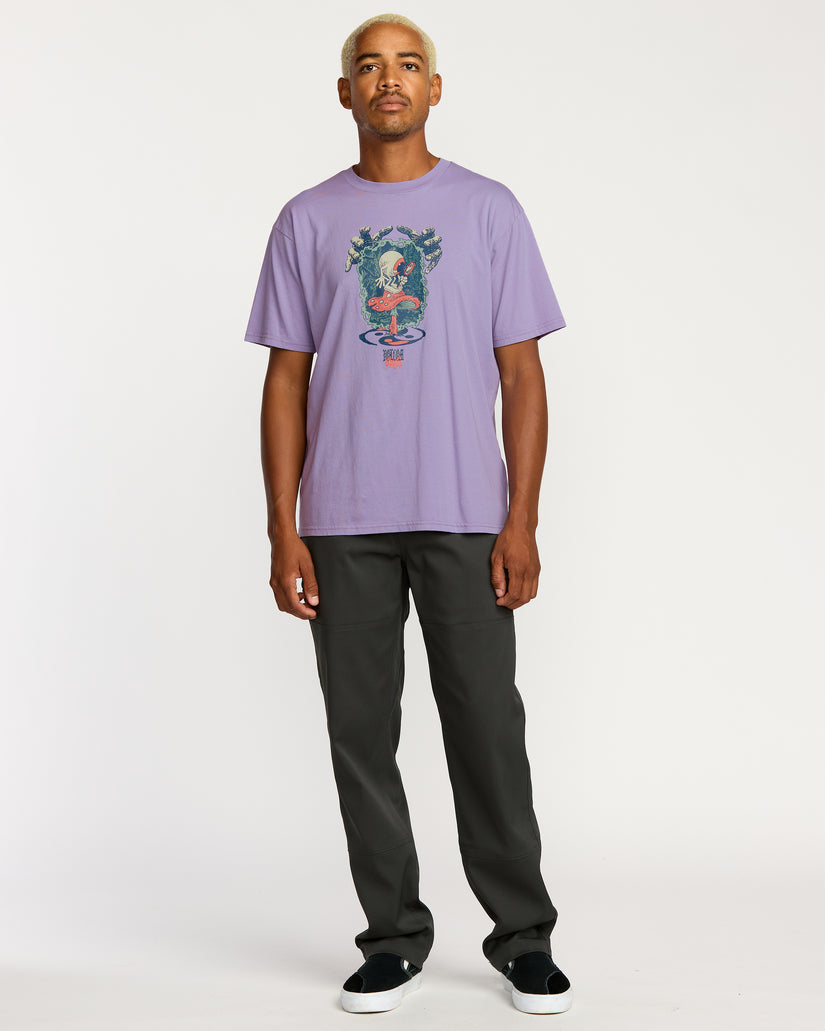 T-Shirt Stone Matter - Purple Ash