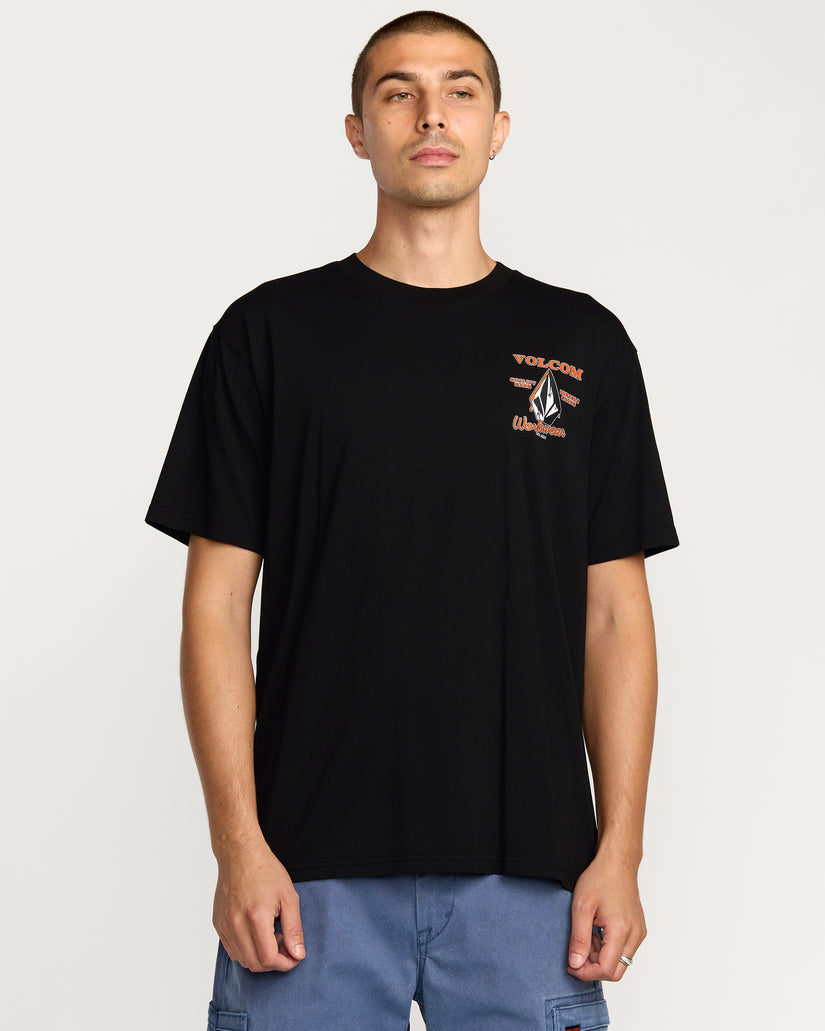 T-Shirt Enamel - Black