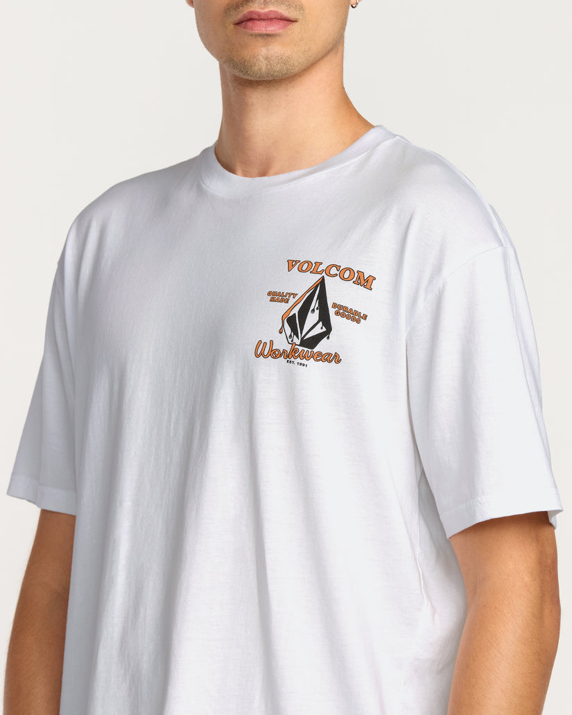 T-Shirt Enamel - White