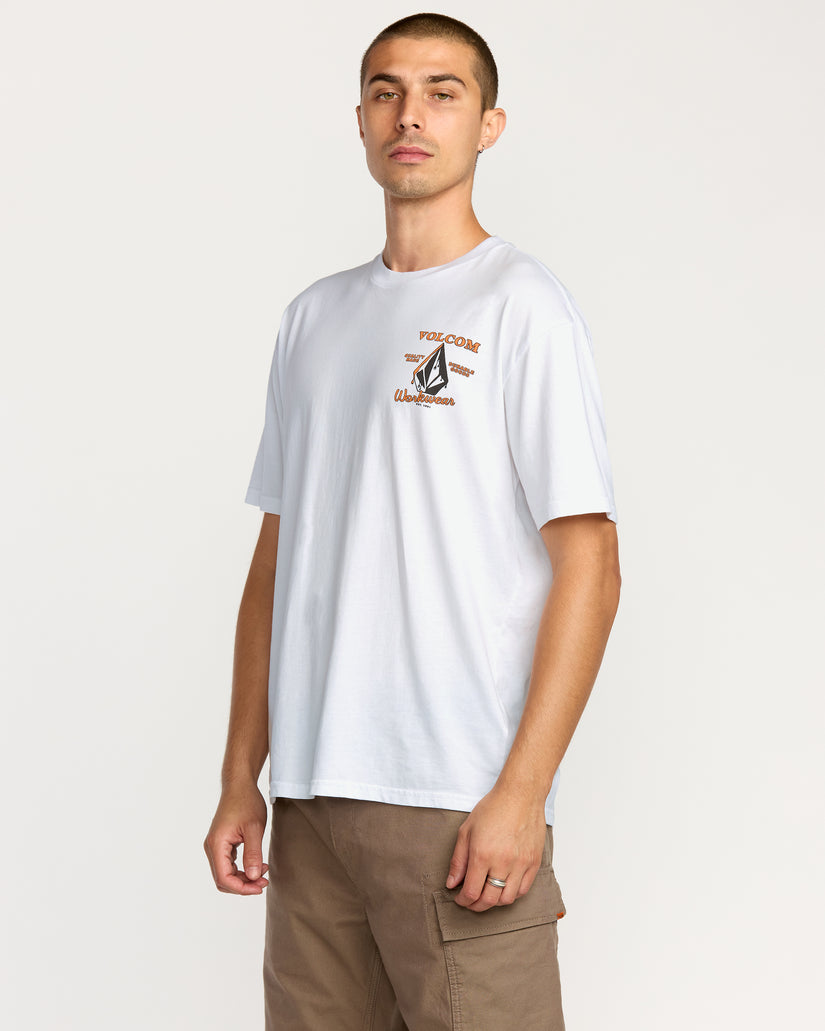 T-Shirt Enamel - White