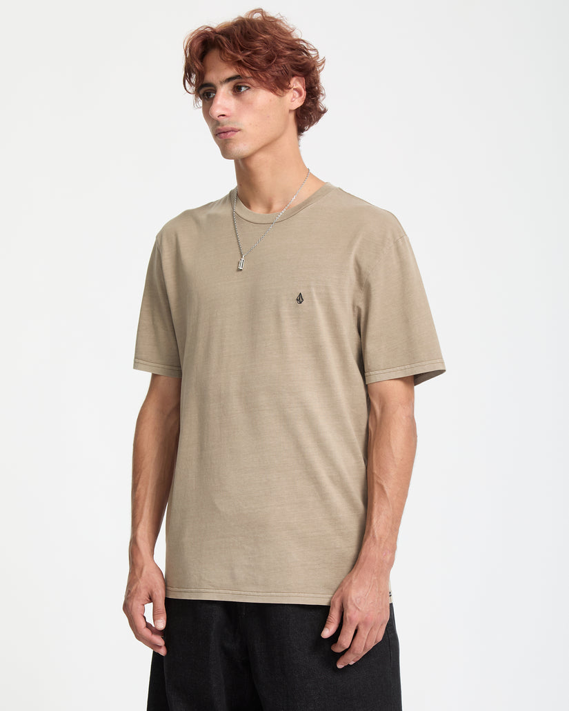 T-Shirt Solid Stone - Brindle