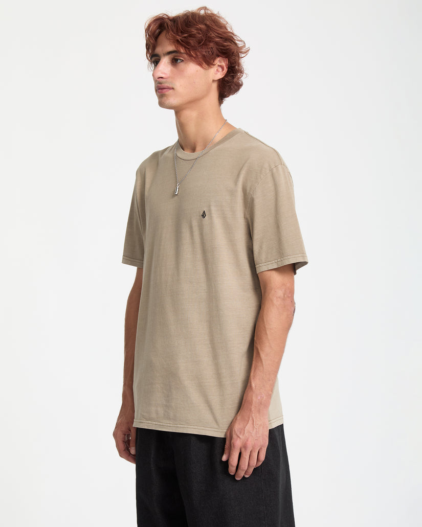 T-Shirt Solid Stone - Brindle