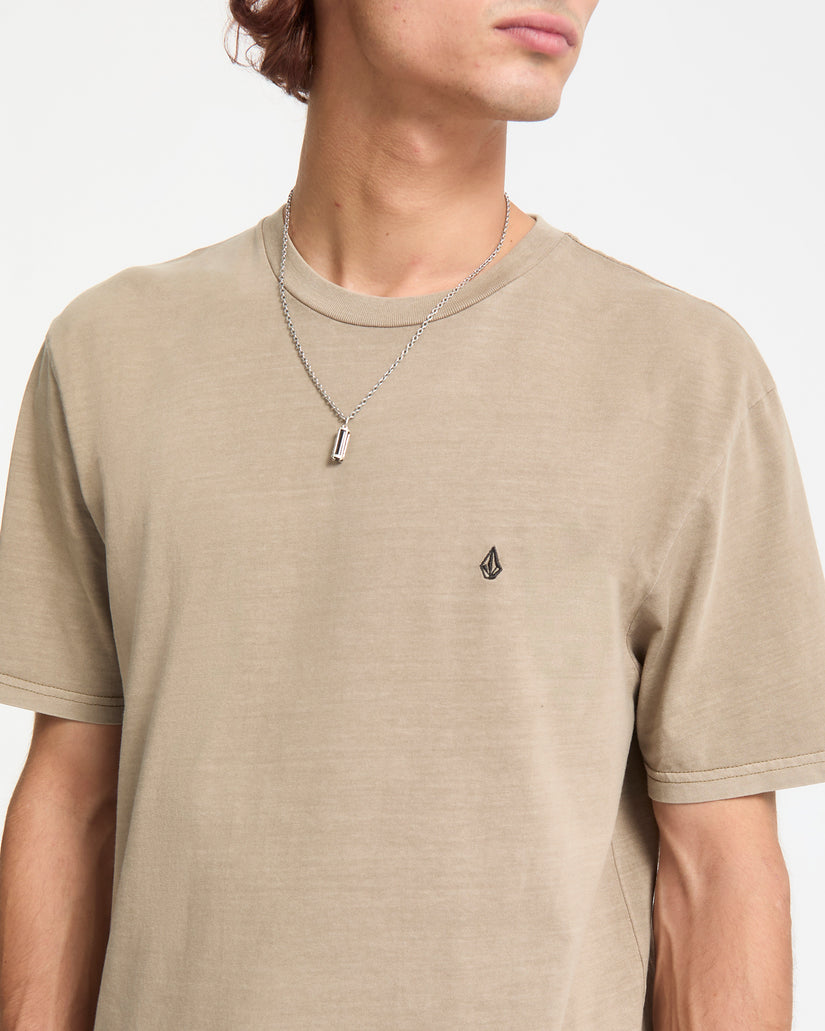 T-Shirt Solid Stone - Brindle