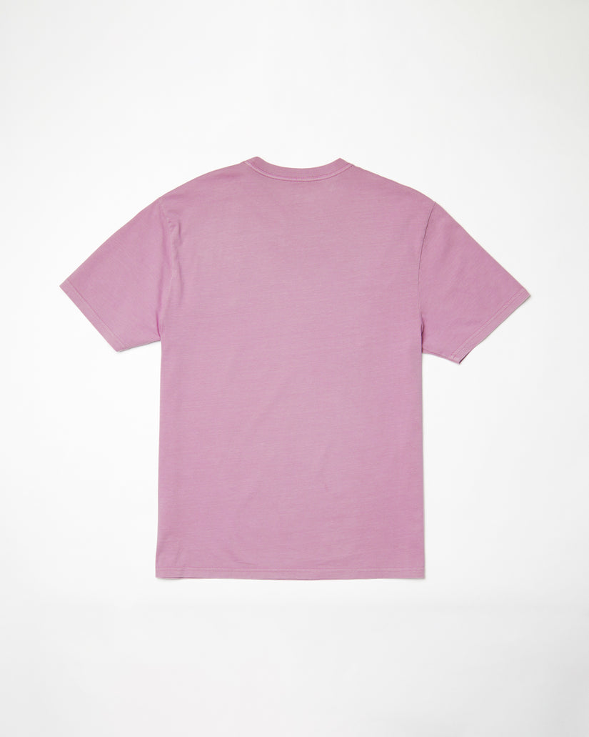 T-shirt Solid Stone - STEEL PURPLE