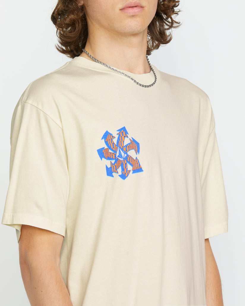T-shirt Volcom Vortex - OFF WHITE