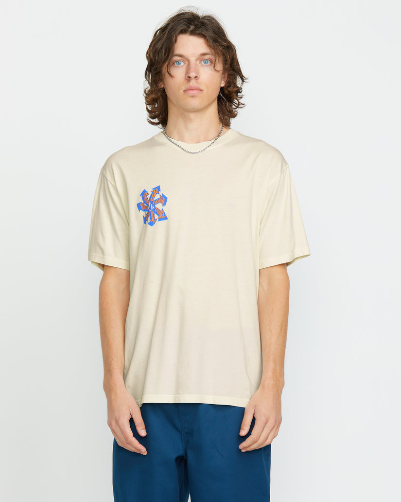 T-shirt Volcom Vortex - OFF WHITE