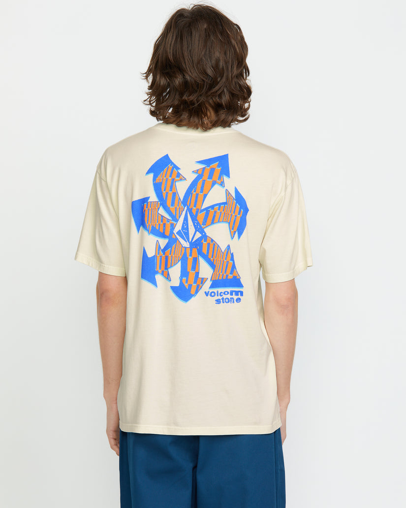 T-shirt Volcom Vortex - OFF WHITE