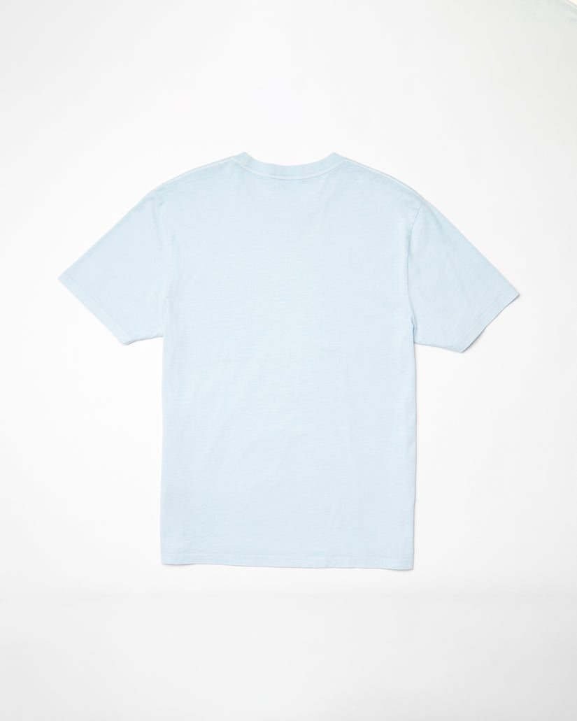 T-shirt Worldly - CAROLINA BLUE