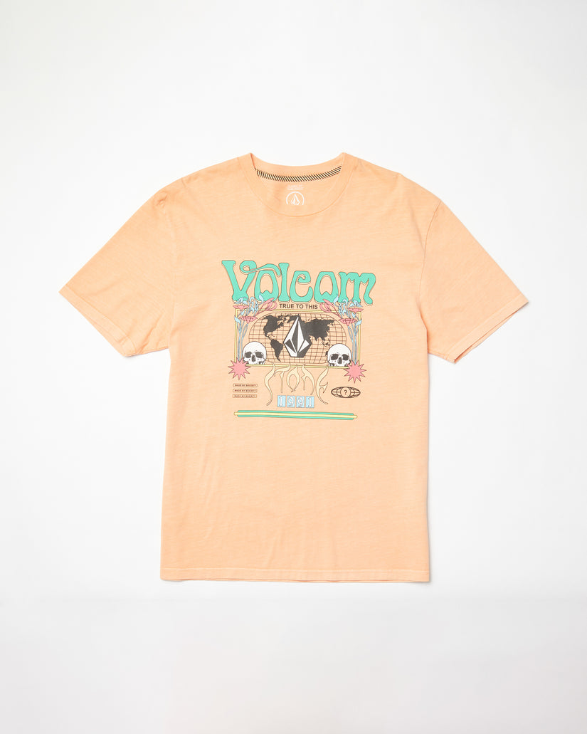 T-shirt Worldly - PALE PEACH