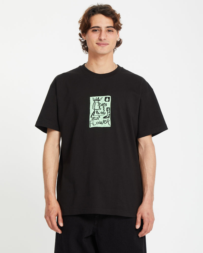 T-shirt Flowatch - BLACK