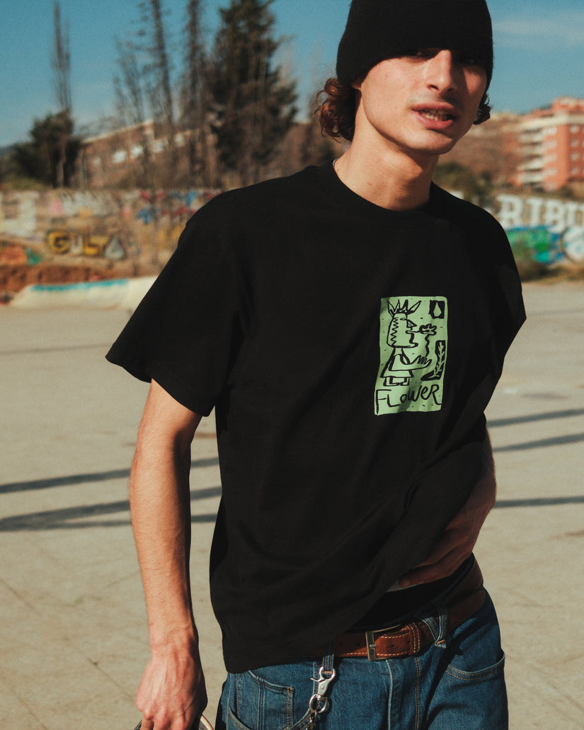 T-shirt Flowatch - BLACK