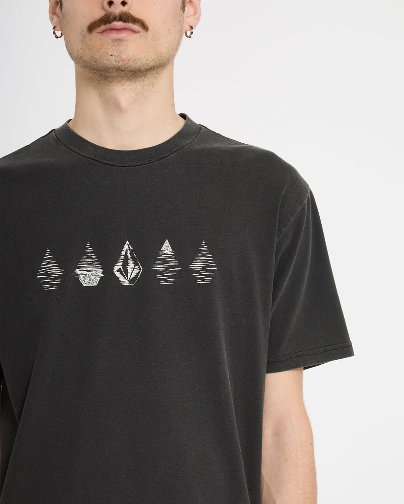 T-shirt Lunar Phases - Black