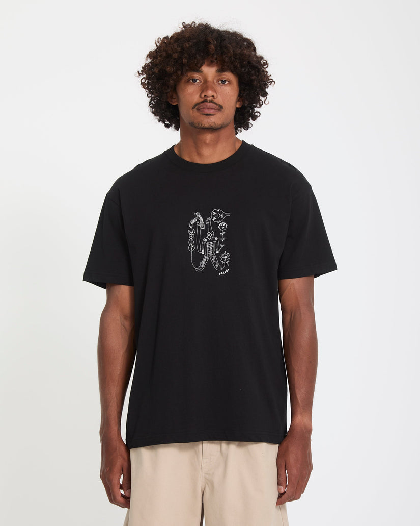 T-shirt Nowhere - Black