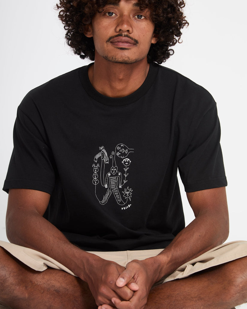 T-shirt Nowhere - Black