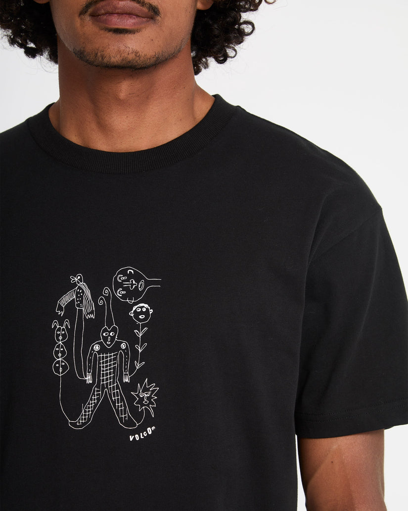 T-shirt Nowhere - Black