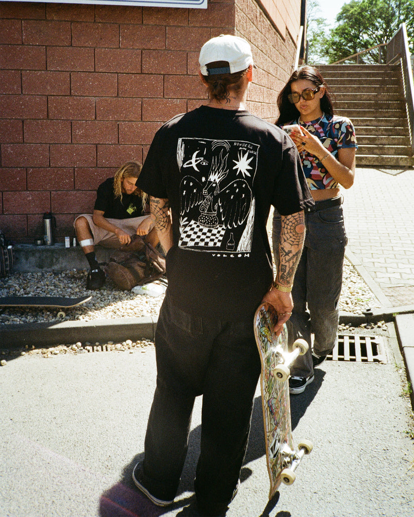 T-shirt Nowhere - Black