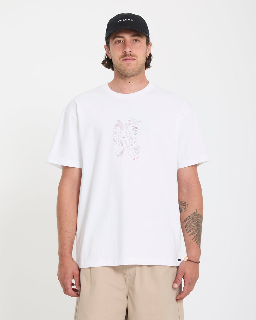 T-shirt Nowhere - White