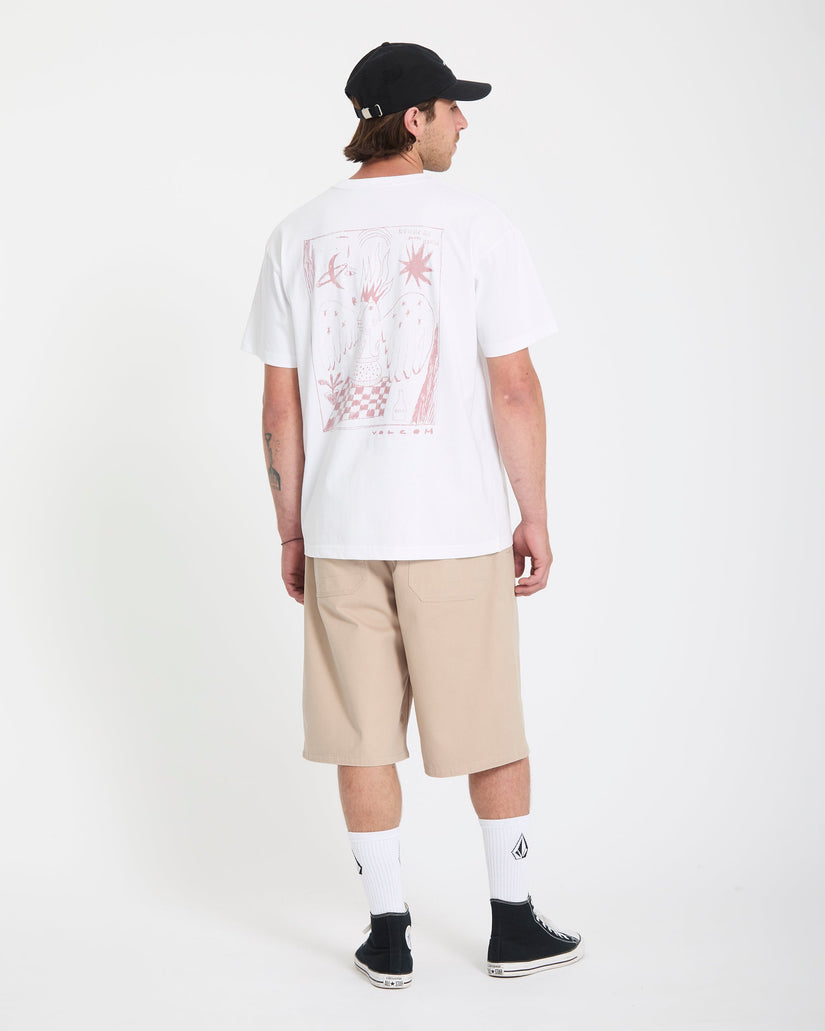 T-shirt Nowhere - White