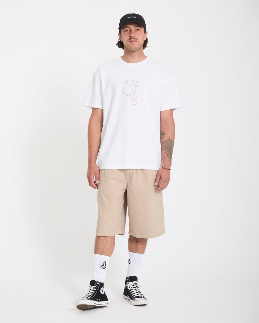 T-shirt Nowhere - White