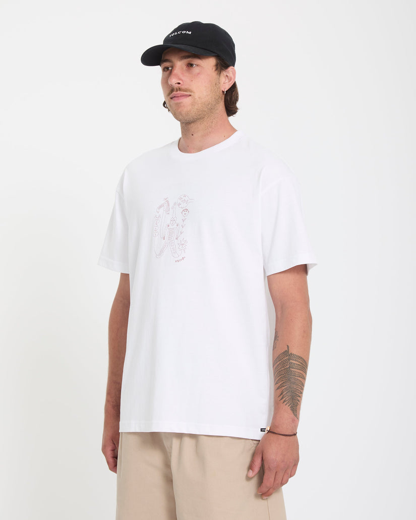 T-shirt Nowhere - White