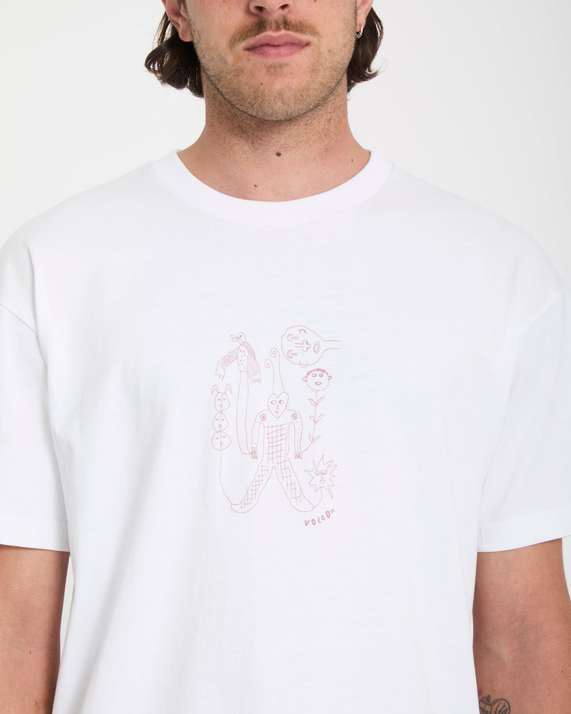 T-shirt Nowhere - White