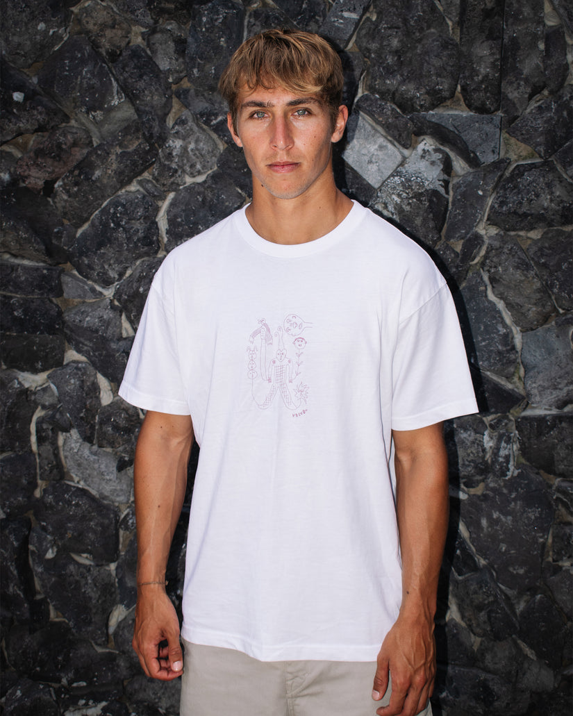 T-shirt Nowhere - White