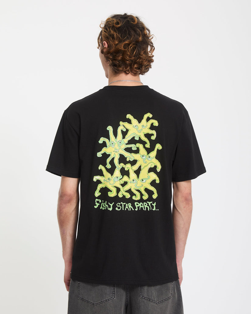 T-shirt Fishystar - Black