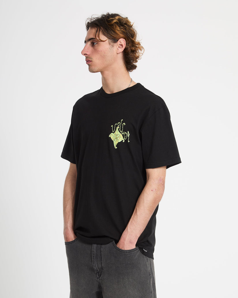 T-shirt Fishystar - Black