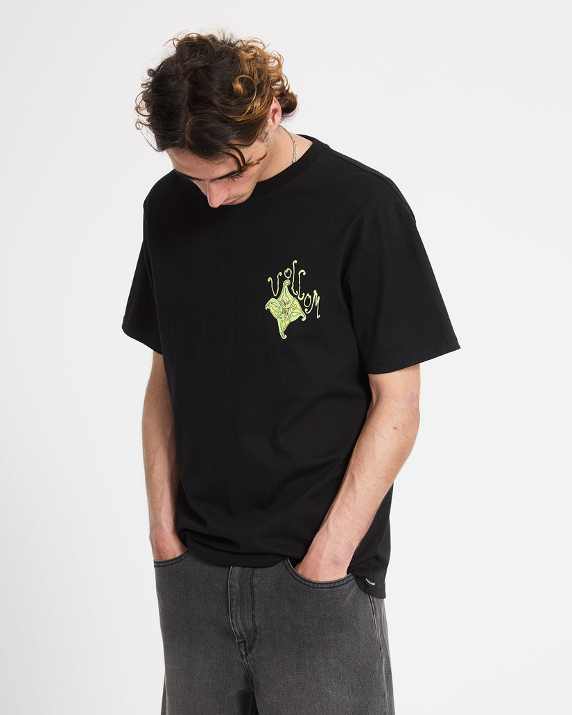 T-shirt Fishystar - Black