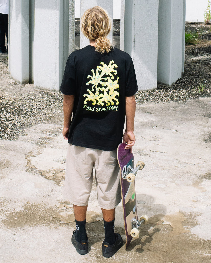 T-shirt Fishystar - Black