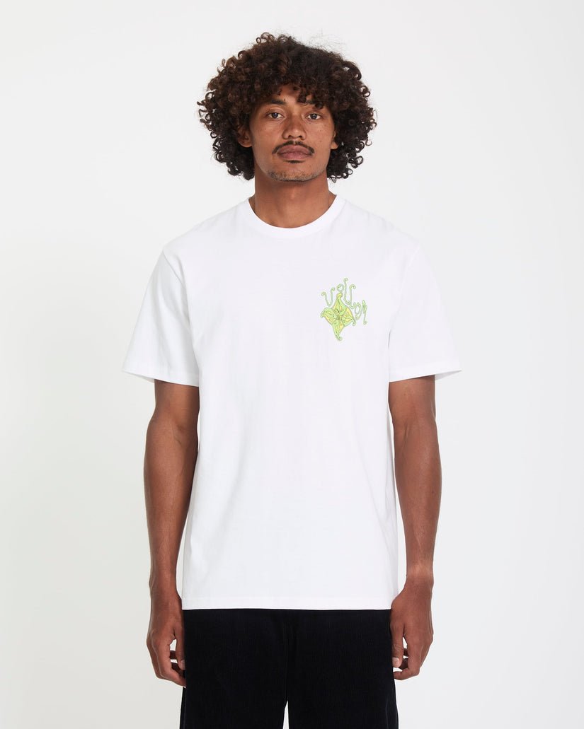 T-shirt Fishystar - White