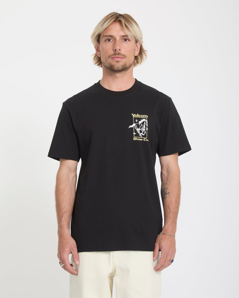 T-shirt Giddyup - Black