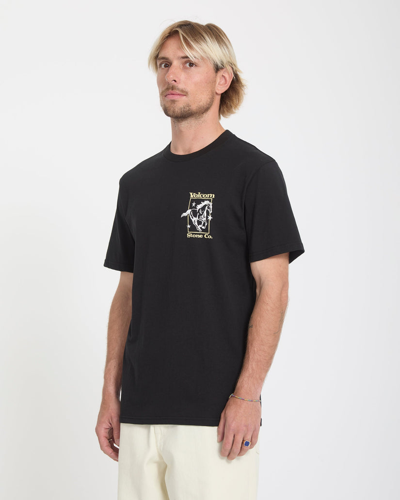 T-shirt Giddyup - Black