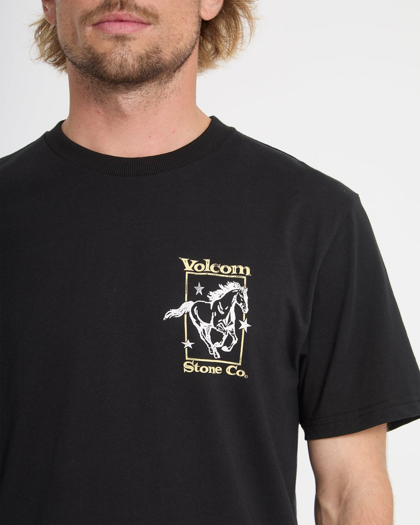 T-shirt Giddyup - Black