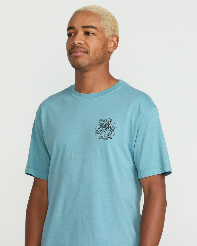 T-Shirt Rat Bar - Used Blue