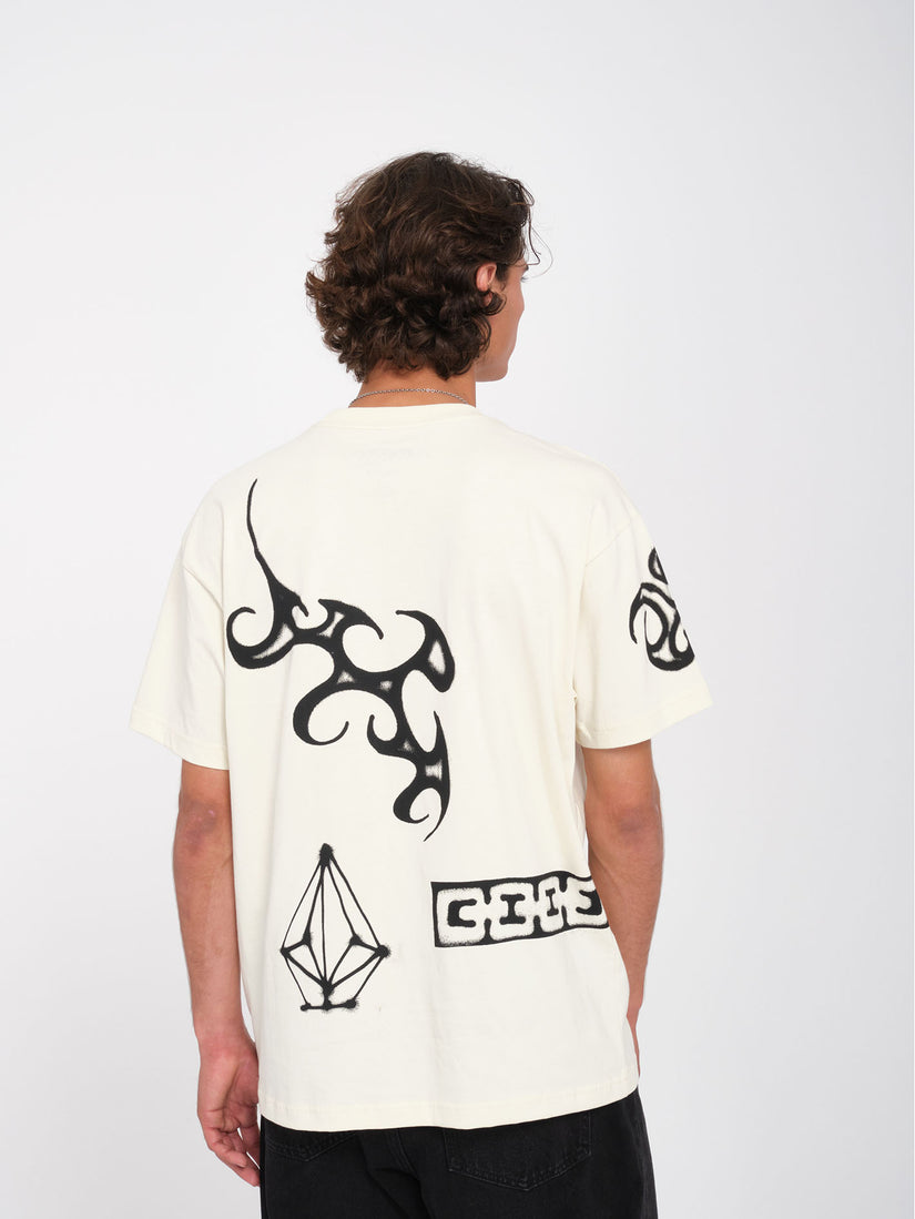 T-shirt Zephyr 1 - DIRTY WHITE