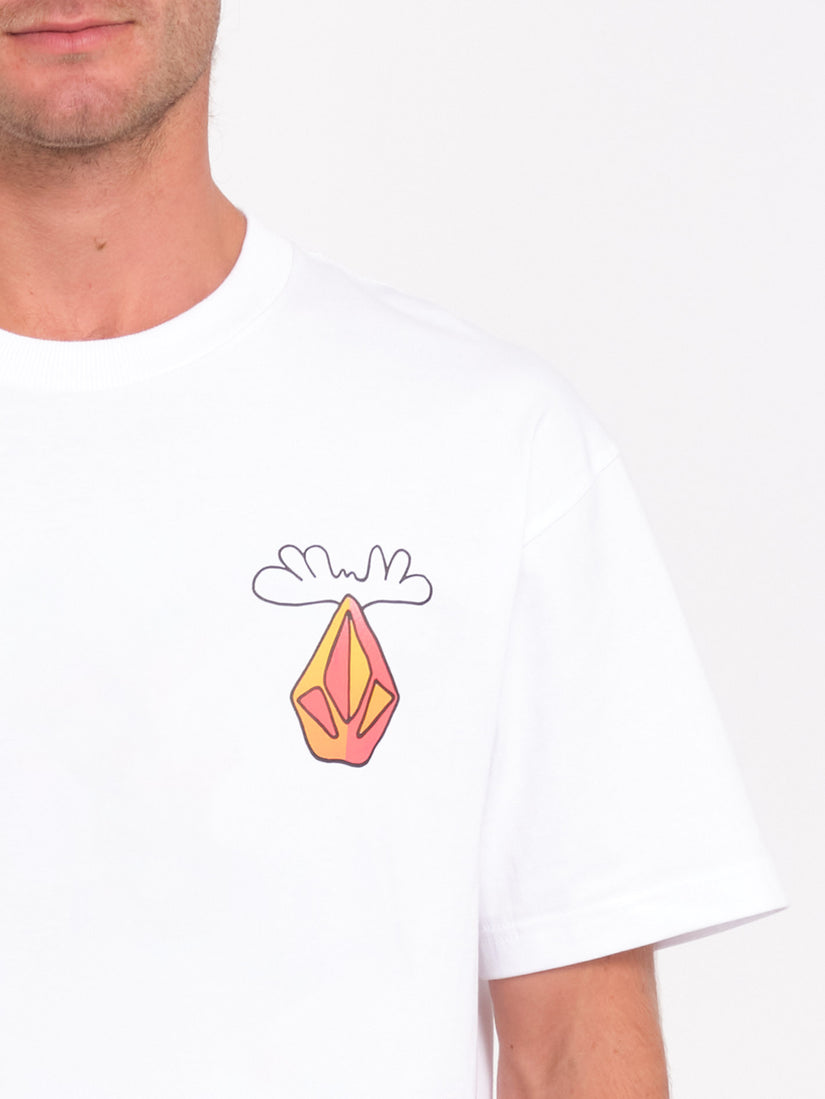 T-shirt Olivmoose - WHITE