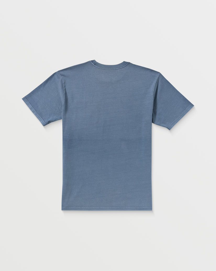 T-Shirt Workwear Certified Pocket - Blue Wash