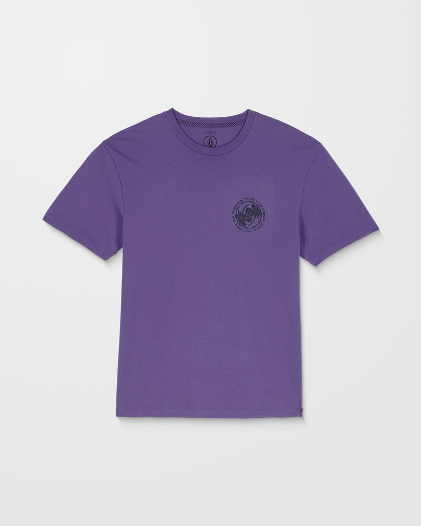 T-Shirt Circlepalm - Dark Purple