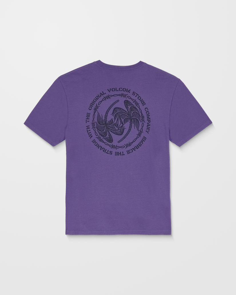 T-Shirt Circlepalm - Dark Purple