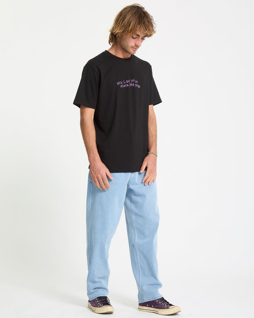 T-Shirt Nunca Pasa - Black
