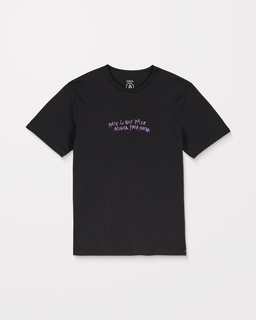 T-Shirt Nunca Pasa - Black