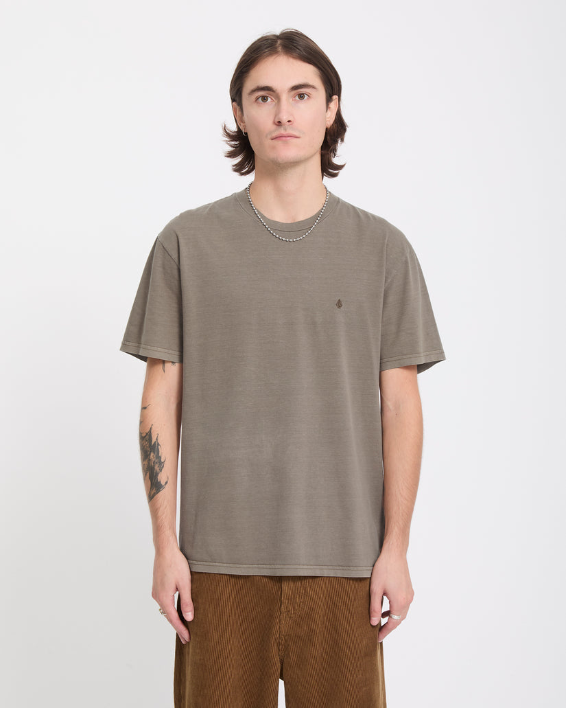 T-shirt Solid Stone - Earth